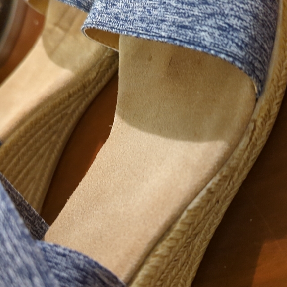 Barcelona Collective sandals, denim, size 39 - Picture 6 of 6